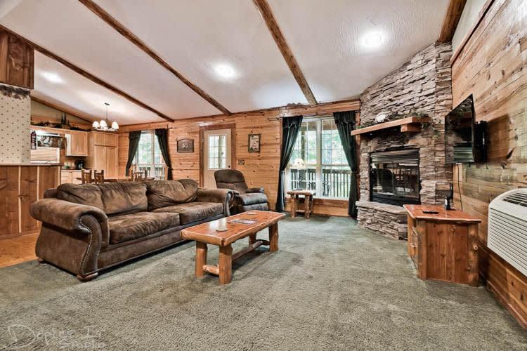 Secluded Cabin Pool Wifi Smart Tvs Beaver Lake Villa Eureka Springs Exterior photo